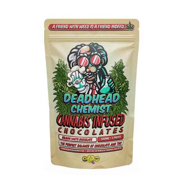 Belgian White Chocolate 500MG THC — Deadhead Chemist Canada