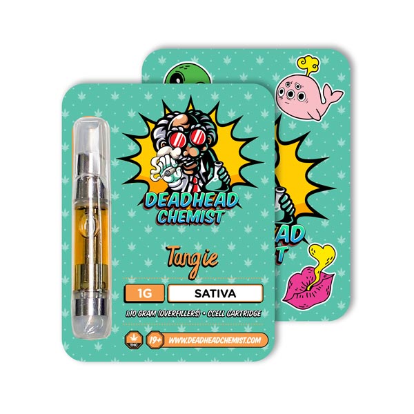 Deadhead Chemist THC Vape Cartridge 1G | Tangie Sativa — Deadhead Chemist Canada