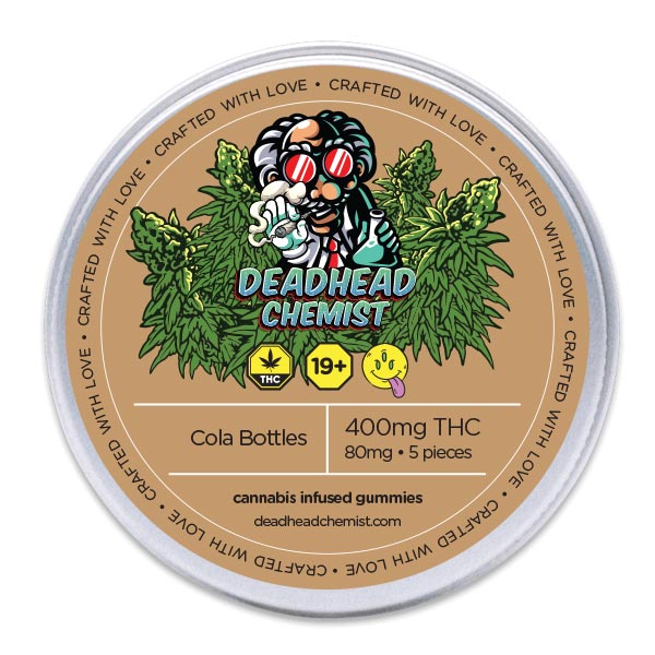 400MG THC Cola Bottles — Deadhead Chemist Canada