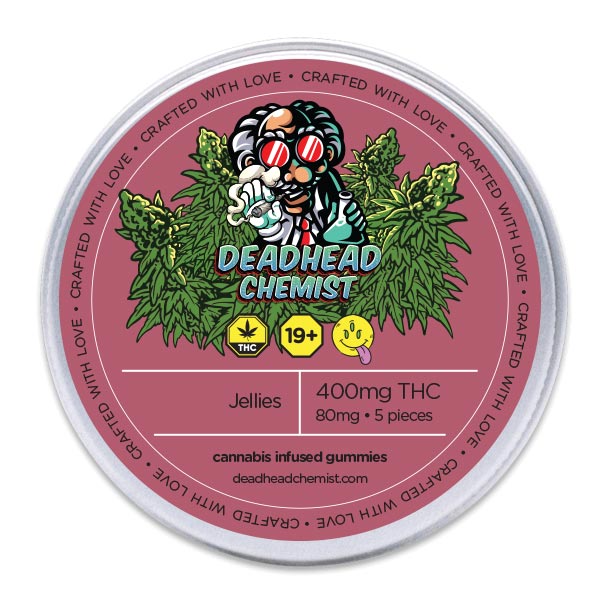 400MG THC Jellies — Deadhead Chemist Canada