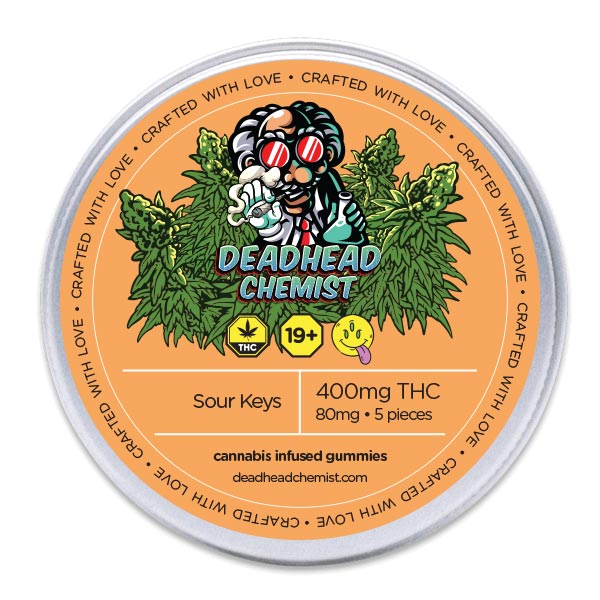 400MG THC Sour Keys — Deadhead Chemist Canada