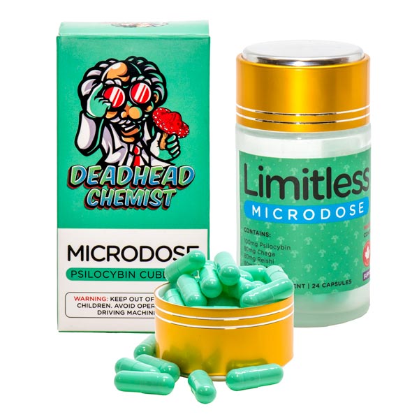 Limitless Shroom Microdose Deadhead Chemist (24) — Deadhead Chemist Canada