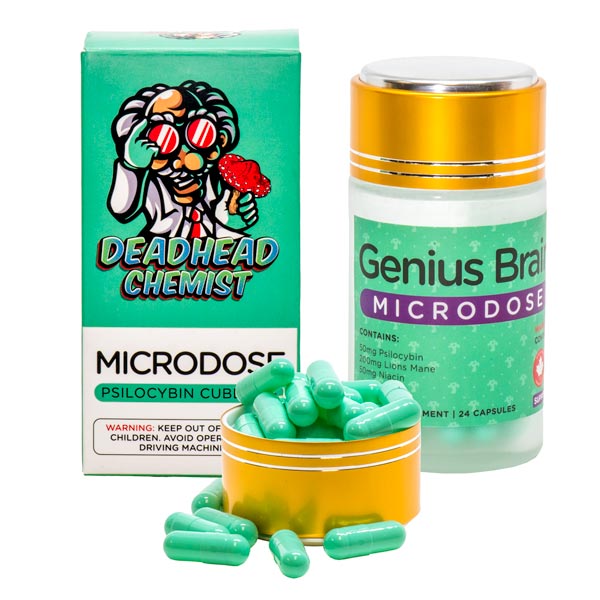 Genius Brain Shroom Microdose Deadhead Chemist (24) — Deadhead Chemist Canada