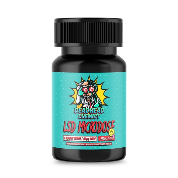 LSD Microdose Gummy Bears 100ug Deadhead Chemist — Deadhead Chemist Canada