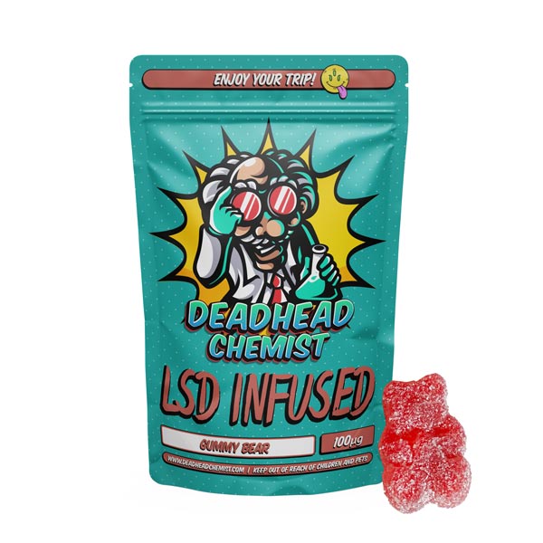 LSD Edible 100ug Gummy Bear Deadhead Chemist — Deadhead Chemist Canada