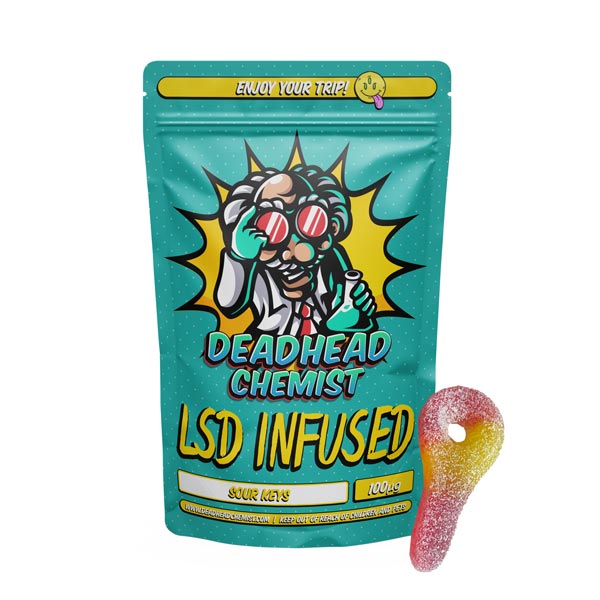 LSD Edible 100ug Sour Key Deadhead Chemist — Deadhead Chemist Canada